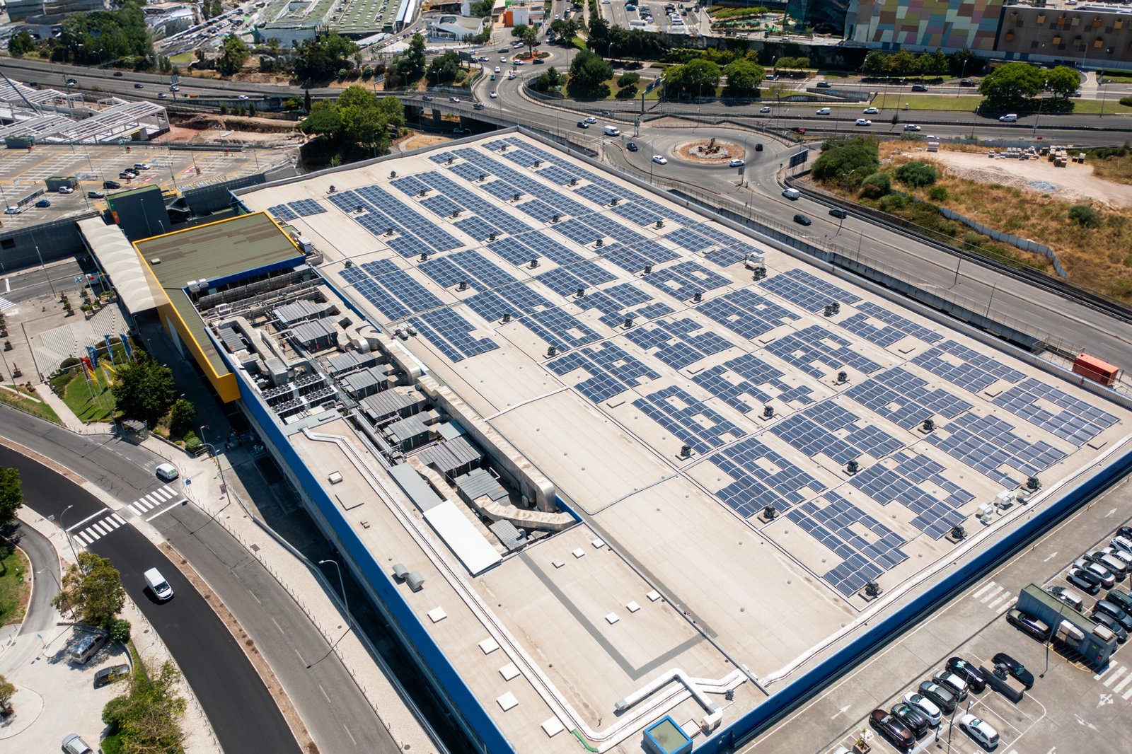 Large industrial building