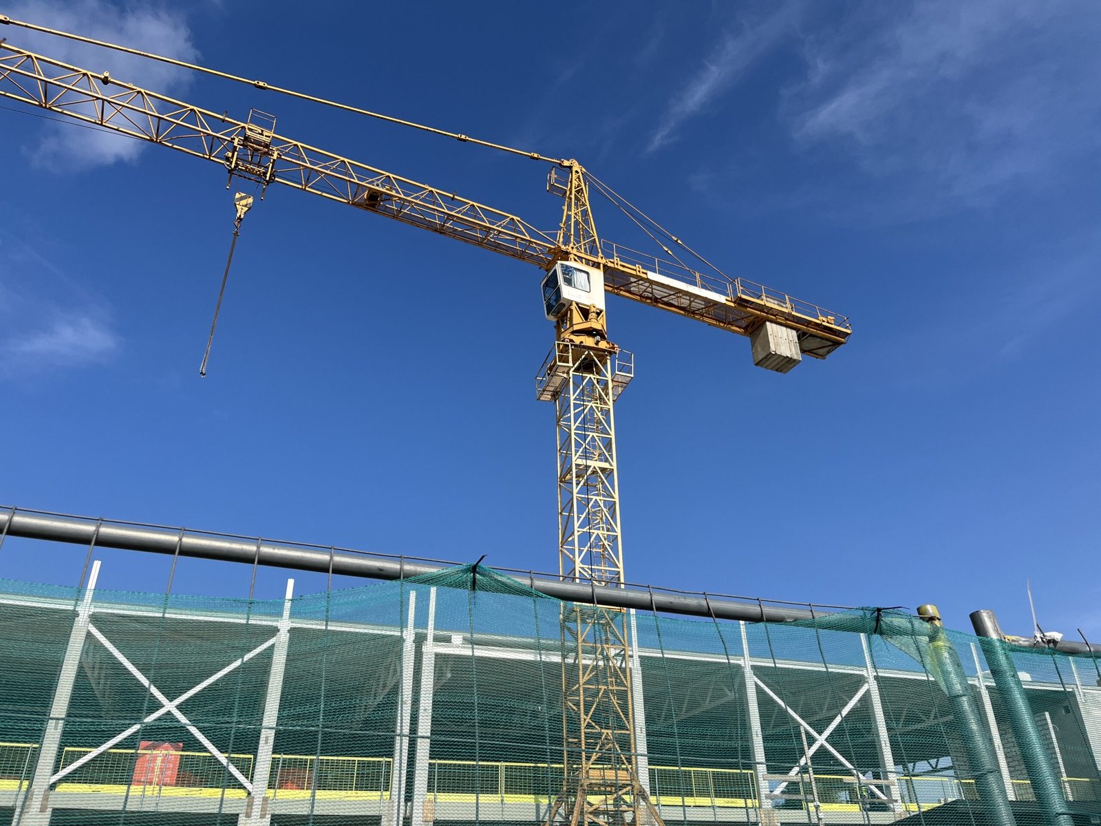 Building structure under construction